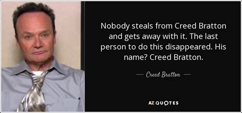 best creed bratton quotes|creed bratton cool beans quotes.